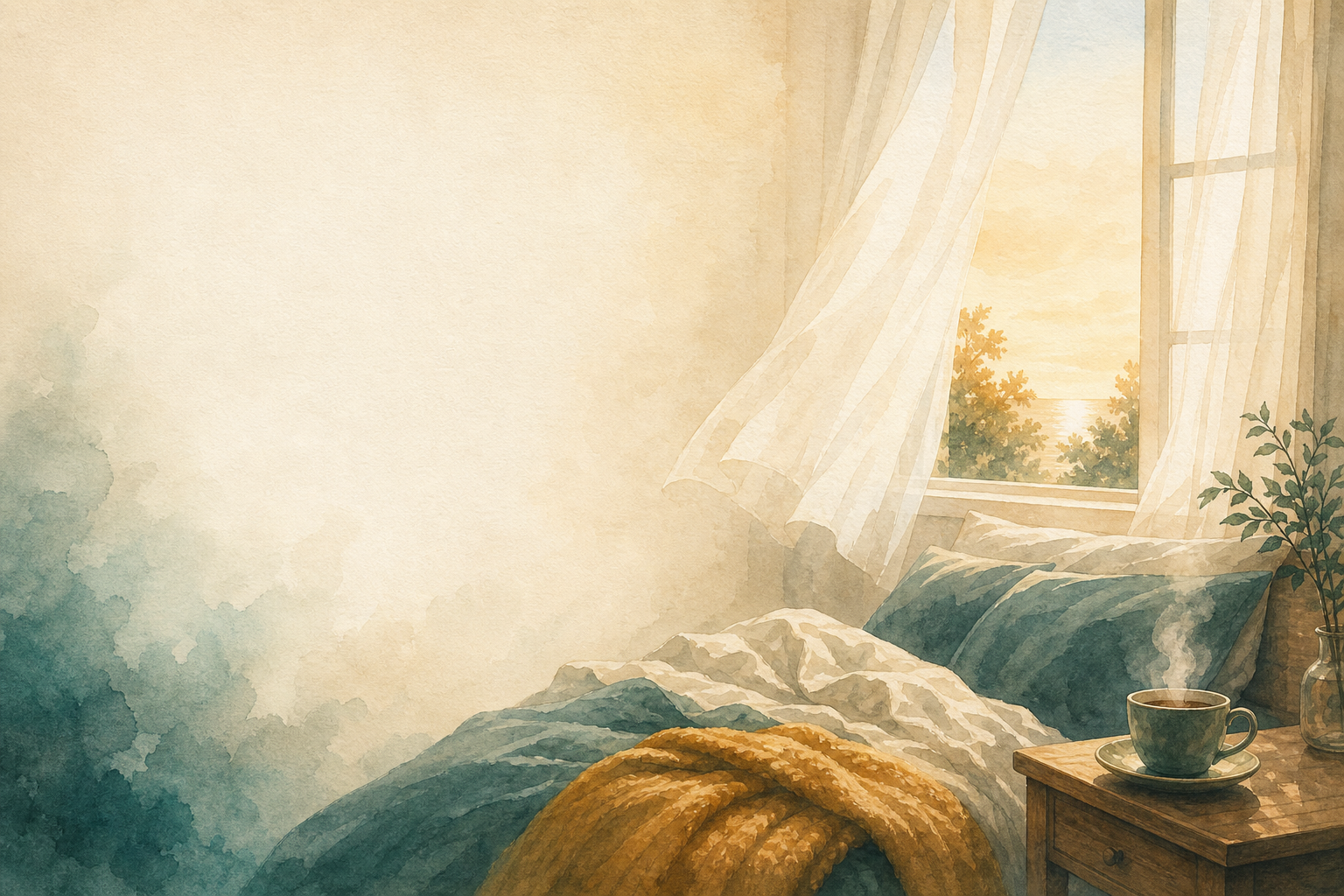 Solenari Care — quiet shore at dawn