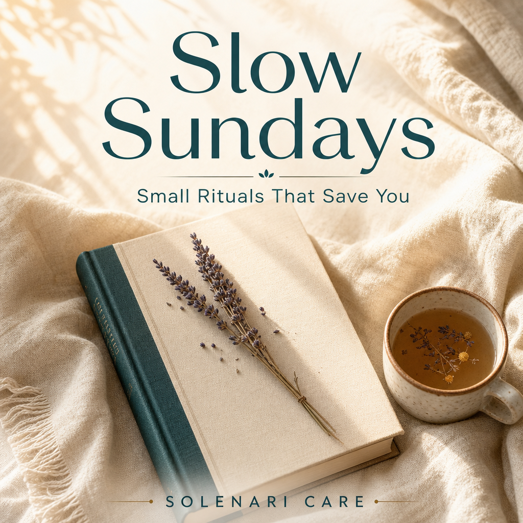 Slow Sundays — Small Rituals That Save You
